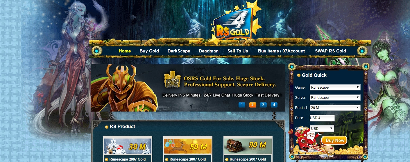 Pros and Cons of Buying RuneScape Gold Using 4RS Gold