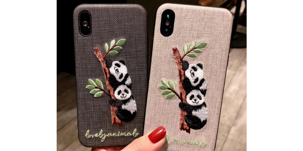 Panda phone case for new chic look